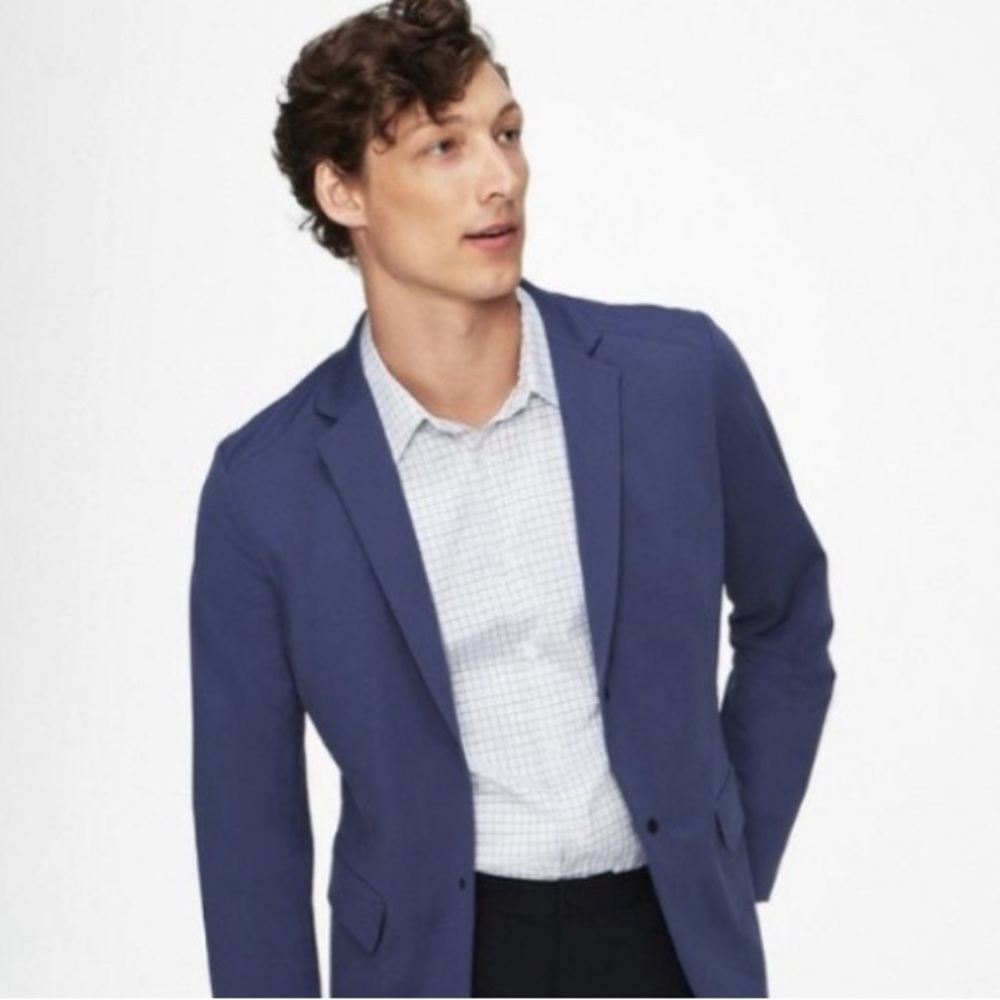 Ministry of Supply Blue Blazer